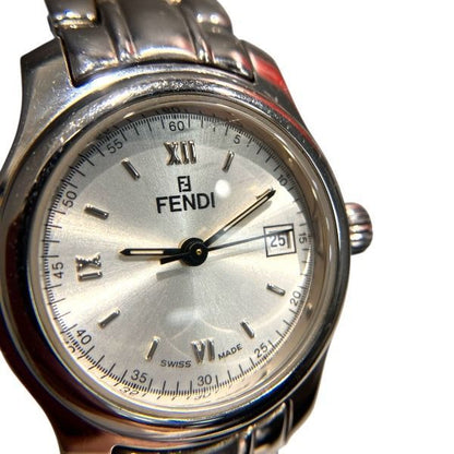Fendi Orologie Silver Dial Quartz Watch