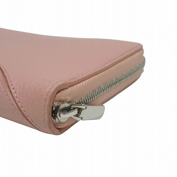 Tiffany & Co. Return to Large Zip Wallet Pink Leather
