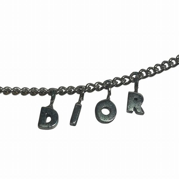 Dior Mini Logo Silver Bracelet