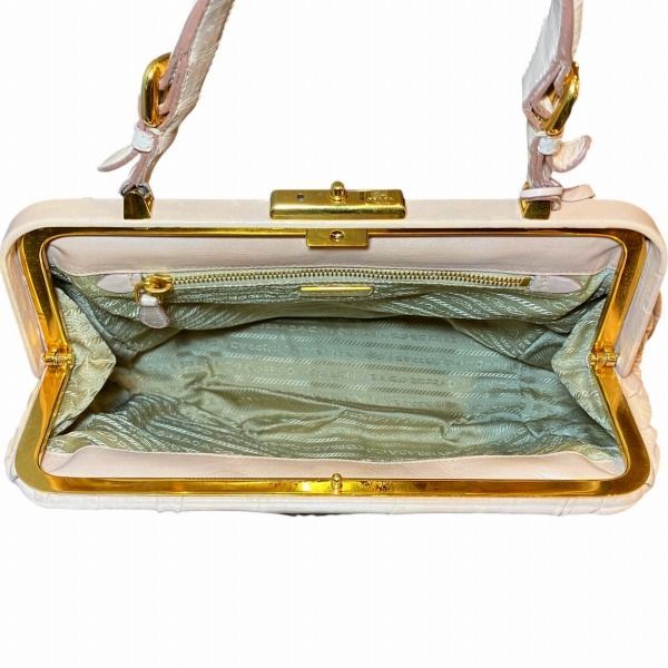 Prada Gathered Clasp Bag Handbag