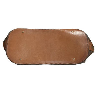 Celine Macadam Pattern Leather Tote
