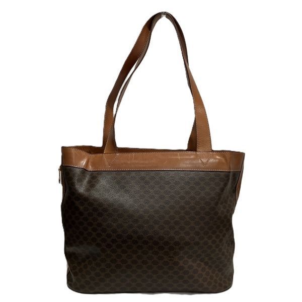 Celine Macadam Pattern Leather Tote