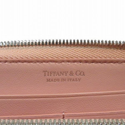 Tiffany & Co. Return to Large Zip Wallet Pink Leather
