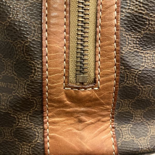 Celine Macadam Pattern Leather Tote