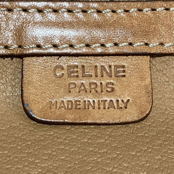 Celine Macadam Pattern Leather Tote