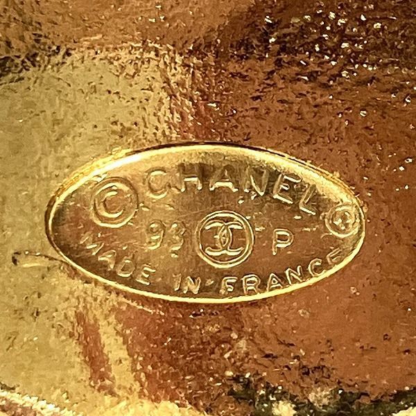 Chanel Quilted CC Logo Vintage Brooch