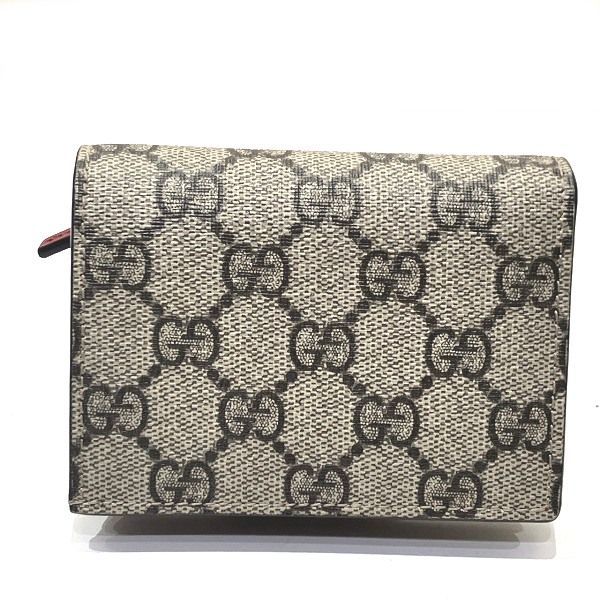 Gucci GG Supreme Cherry Bifold Wallet