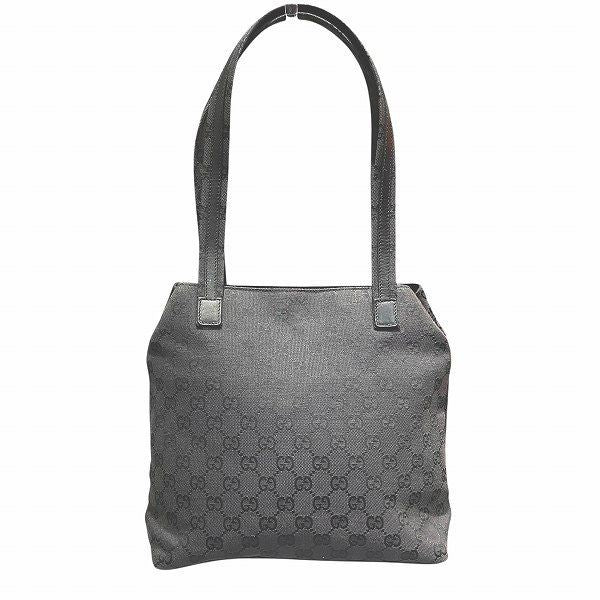 Gucci GG Black Leather Tote