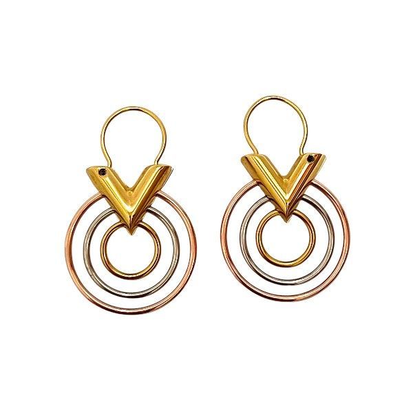 Louis Vuitton Boucle Dreille Essential Trio Earrings