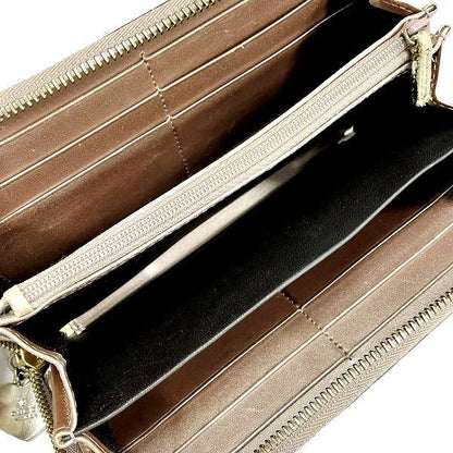 Gucci Micro Guccissima Pink Pearl Enamel Wallet