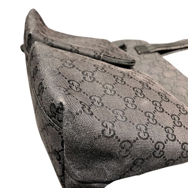 Gucci GG Black Leather Tote