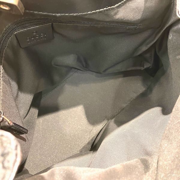 Gucci GG Black Leather Tote