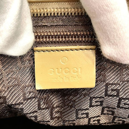 Gucci Khaki Leather Tote