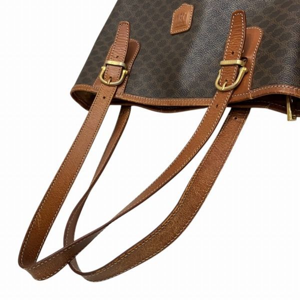 Celine Macadam Pattern Brown Tote