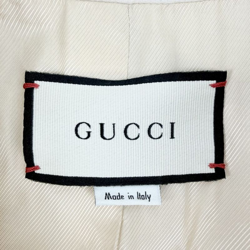 Gucci Coat Long Interlocking Spring Autumn