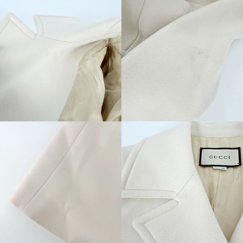 Gucci Coat Long Interlocking Spring Autumn