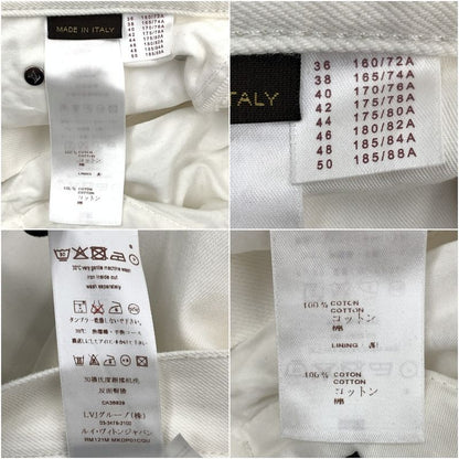 Louis Vuitton Pants Denim Jeans Usa White