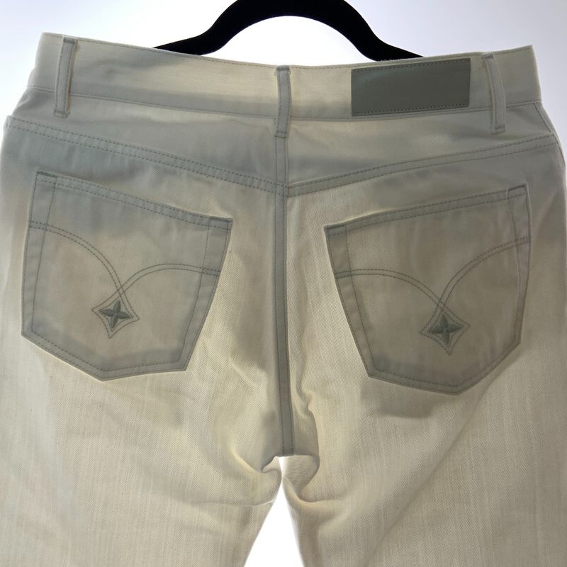 Louis Vuitton Pants Denim Jeans Usa White