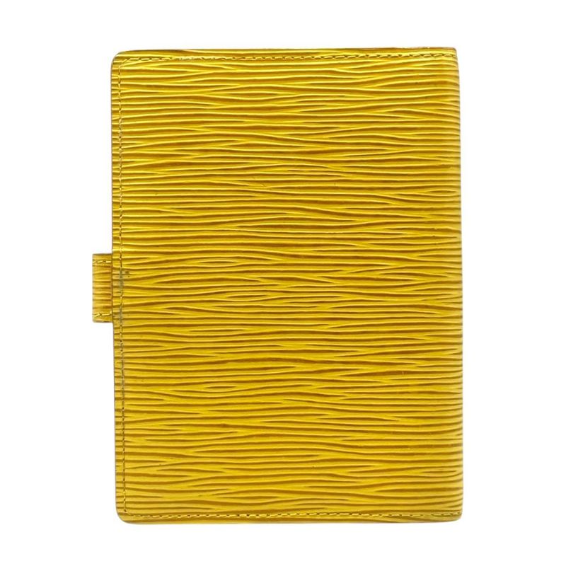 Louis Vuitton Notebook Cover 6 Hole Yellow