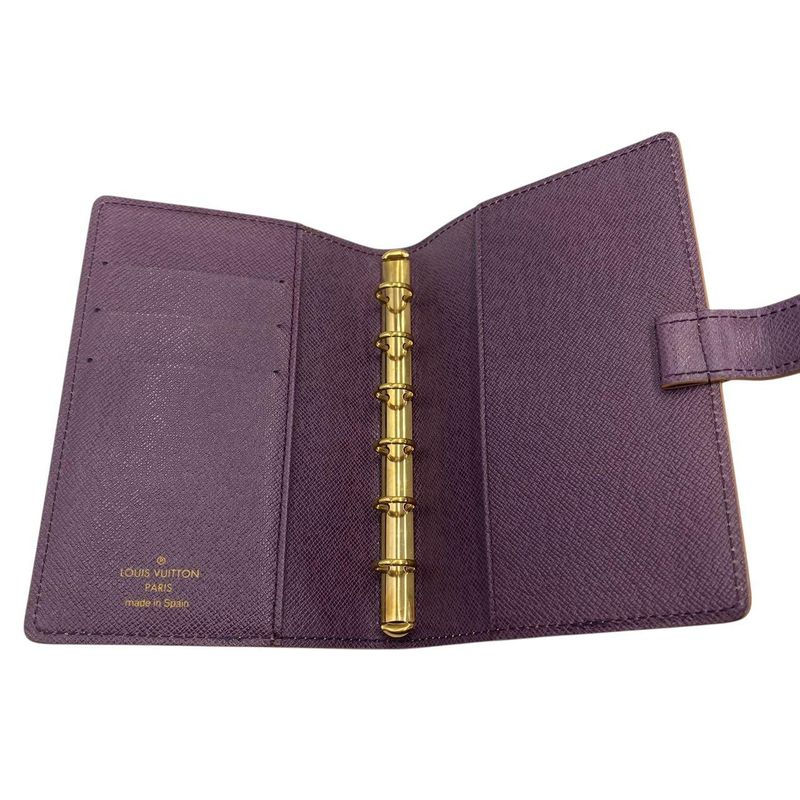 Louis Vuitton Notebook Cover 6 Hole Yellow
