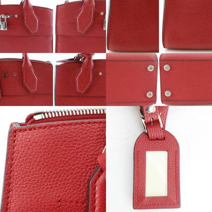 Louis Vuitton City Steamer PM 2-Way Shoulder Ca Furuge Red Handbag