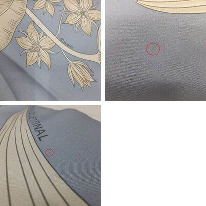 Hermes Carre 90 Bouquet Final Last Blue