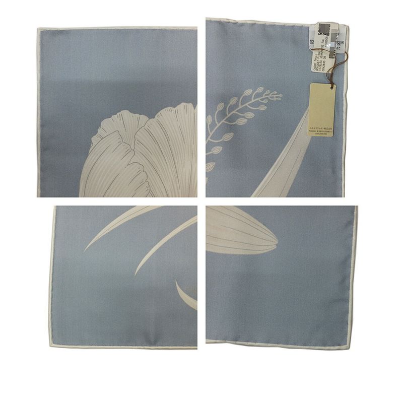 Hermes Carre 90 Bouquet Final Last Blue