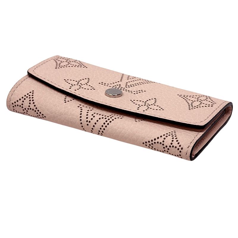Louis Vuitton Key Case Monogram Mahina Multicles 4 Magnolia Key Holder