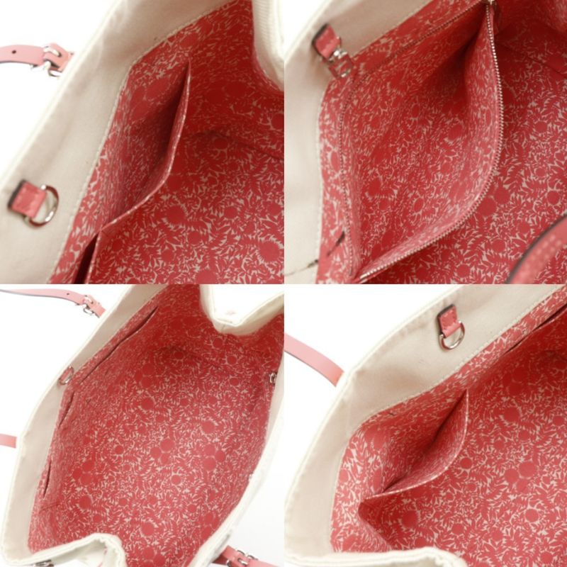 Louis Vuitton Cabas MM Summer Collection Canvas Corail Ivory Pink