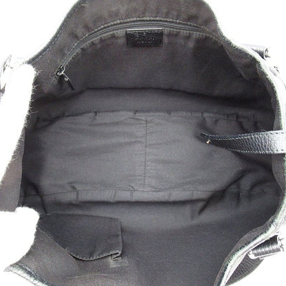 Gucci Abbey Tote GG Nylon Leather Black