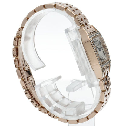 Cartier Santos de Moiselle SM Watch Diamond Bezel Box Repair