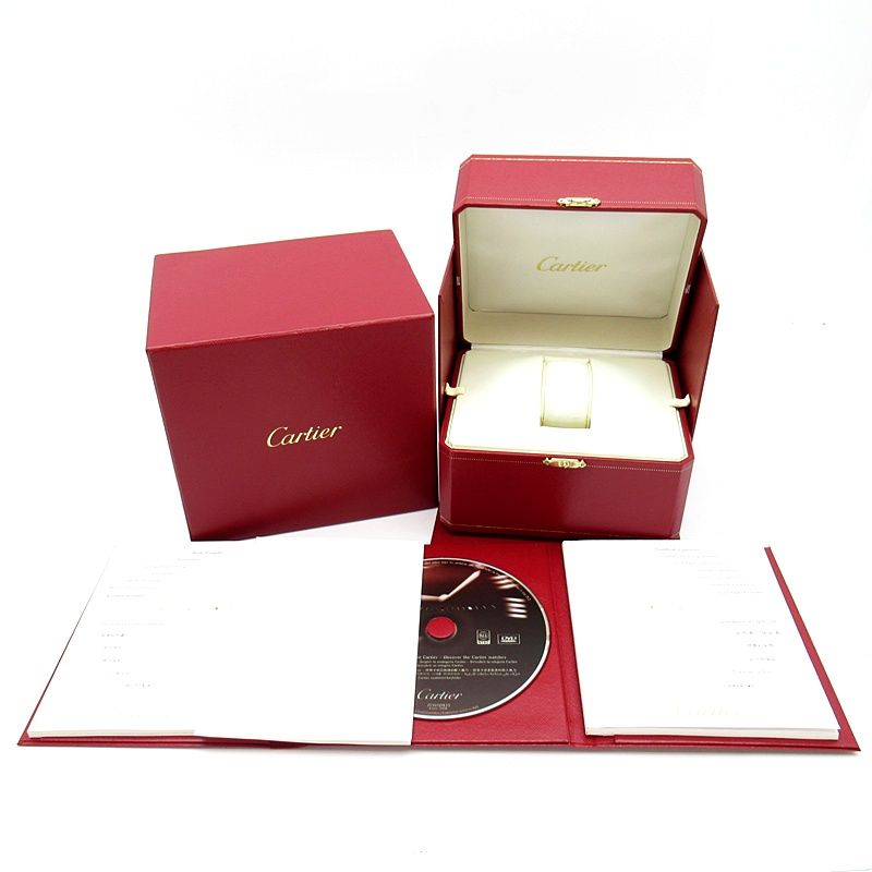 Cartier Santos de Moiselle SM Watch Diamond Bezel Box Repair