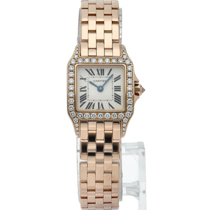 Cartier Santos de Moiselle SM Watch Diamond Bezel Box Repair