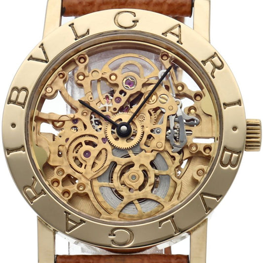 Bvlgari Skeleton Watch 18K Yellow Gold