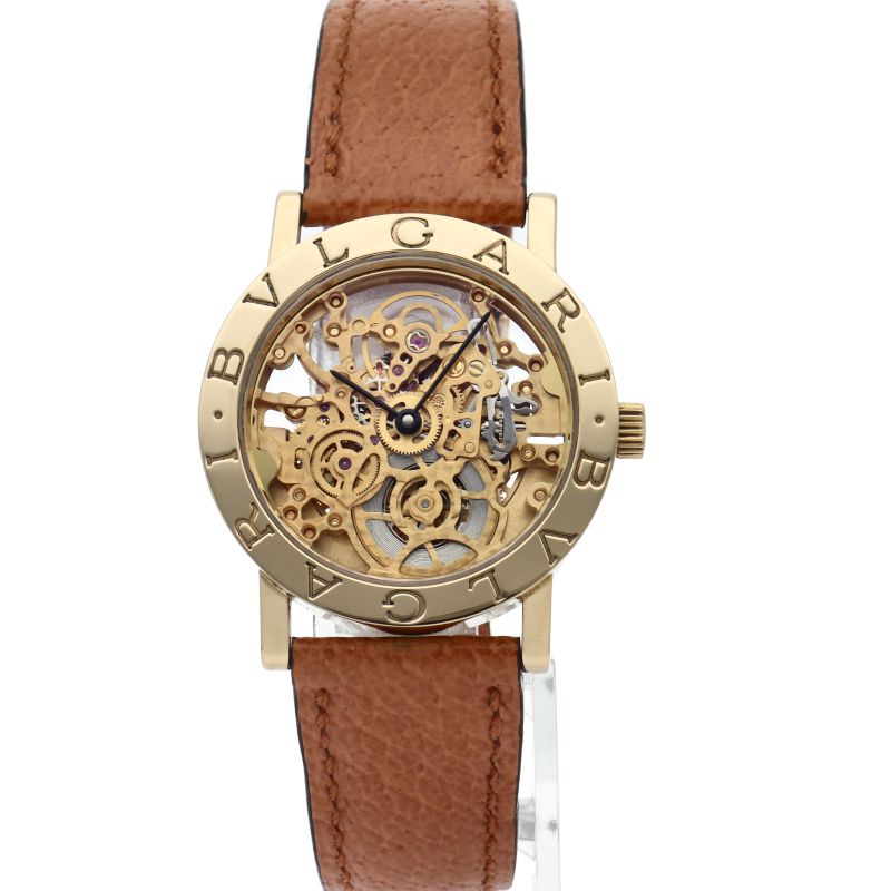 Bvlgari Skeleton Watch 18K Yellow Gold