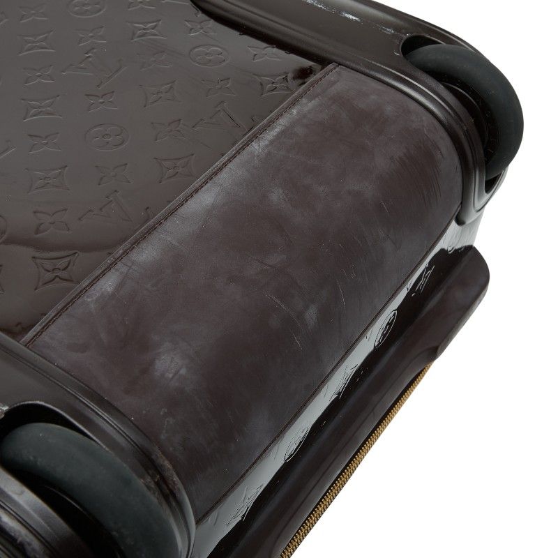 Louis Vuitton Monogram Vernis Pegase 45 Travel Bag Suitcase Amarante