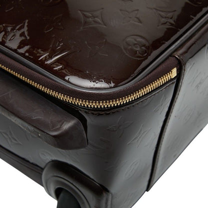 Louis Vuitton Monogram Vernis Pegase 45 Travel Bag Suitcase Amarante