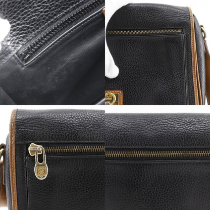 Celine Vintage Calf Black Shoulder Bag
