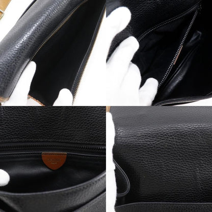 Celine Vintage Calf Black Shoulder Bag