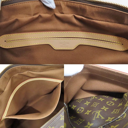 Louis Vuitton Carrier Monogram Boston Bag Brown Gold