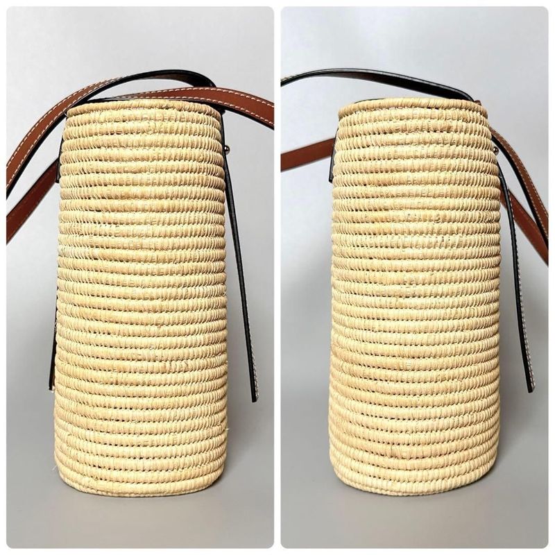 Loewe Square Basket Anagram Tote