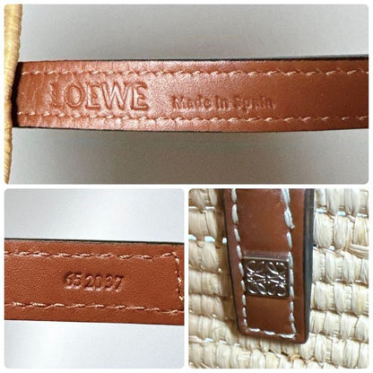 Loewe Square Basket Anagram Tote