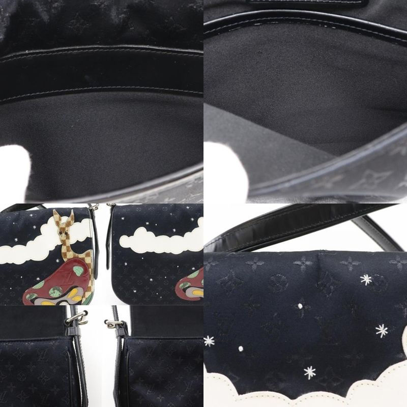 Louis Vuitton Musette Comte de Fait Monogram Satin Vernis Shoulder Bag