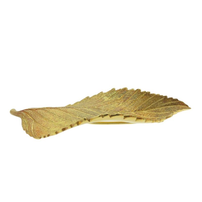 Tiffany & Co. Leaf 18K Yellow Gold 750 Brooch
