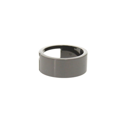 Gucci Cutout Gunmetal Ring