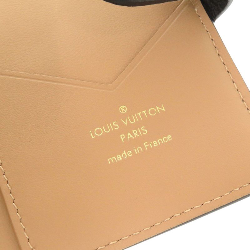 Louis Vuitton LV Vertical Wallet Compact IC Taurillon Leather