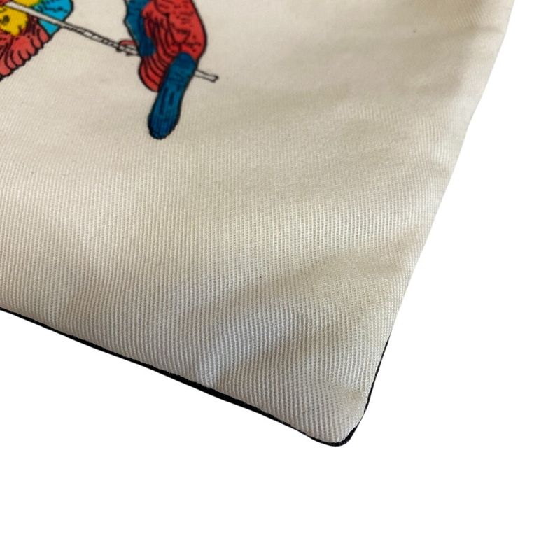 Loewe Paula's Ibiza Bird Motif Drawstring Pouch