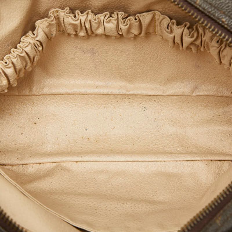 Louis Vuitton Monogram Trousse Toilette 23 Brown Leather