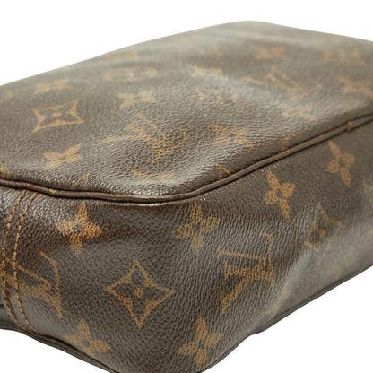 Louis Vuitton Monogram Trousse Toilette 23 Brown Leather