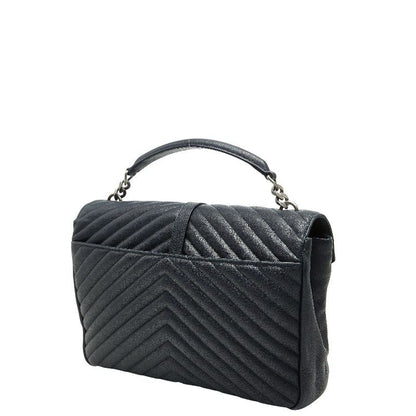 Saint Laurent Classic Monogram Chain Shoulder Bag 2-Way Black